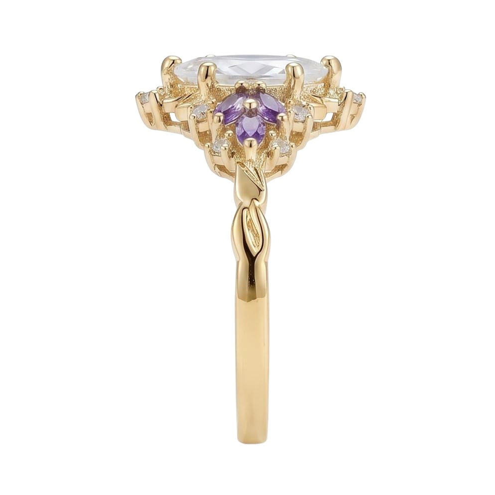 18K Yellow Gold Plated, 10K Solid Yellow Gold