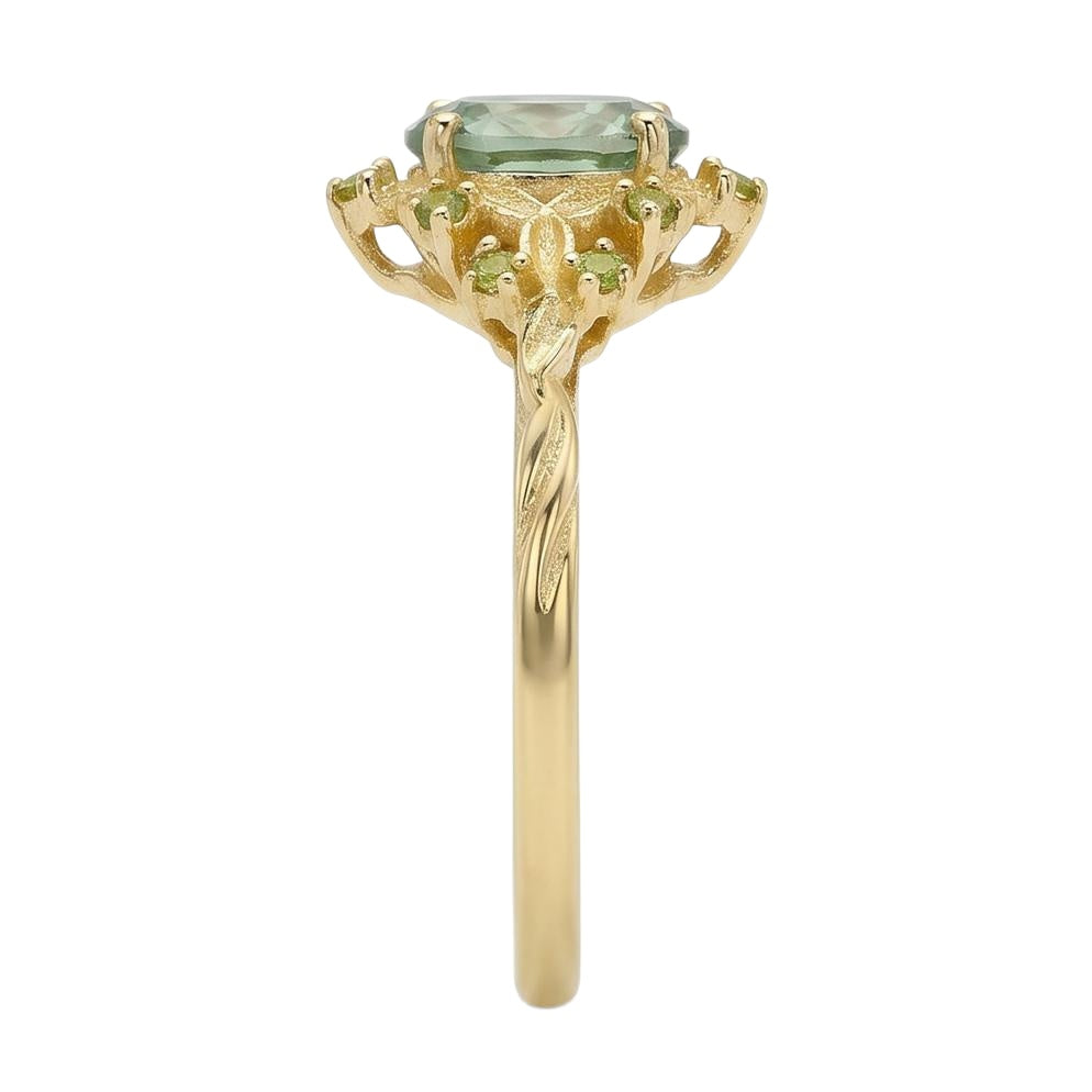 18K Yellow Gold Plated, 10K Solid Yellow Gold
