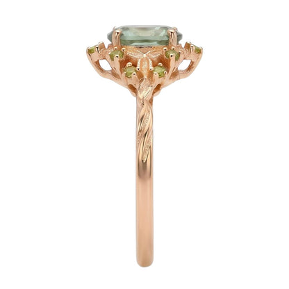 18K Rose Gold Plated, 10K Solid Rose Gold