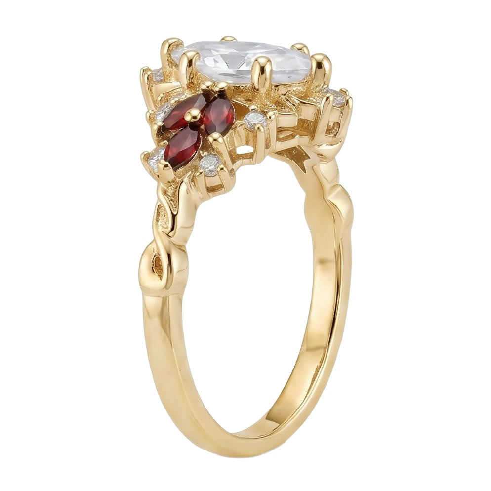 18K Yellow Gold Plated, 10K Solid Yellow Gold