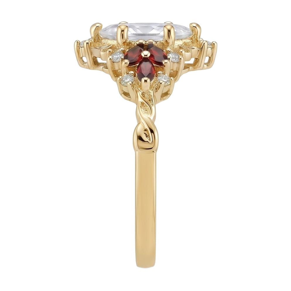 18K Yellow Gold Plated, 10K Solid Yellow Gold