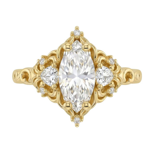 18K Yellow Gold Plated, 10K Solid Yellow Gold