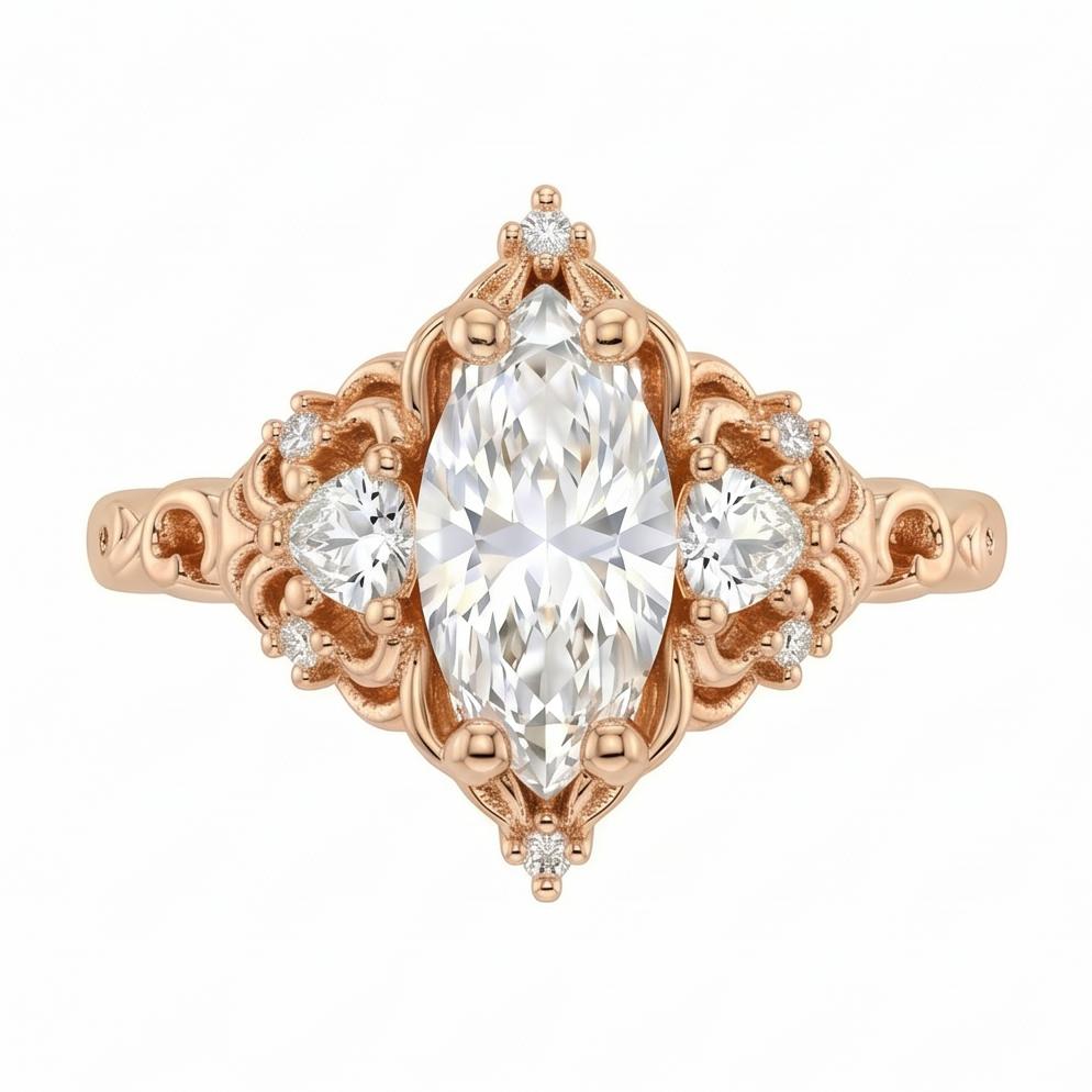 18K Rose Gold Plated