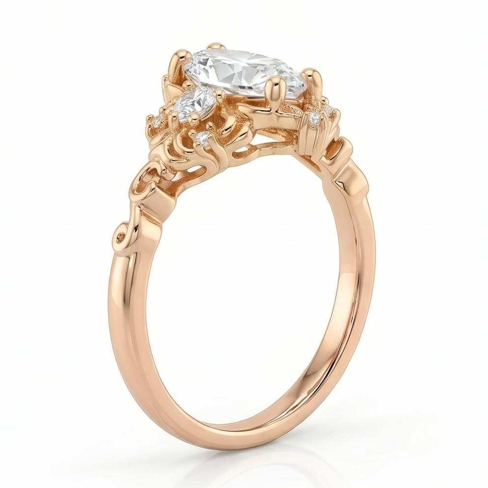 18K Rose Gold Plated