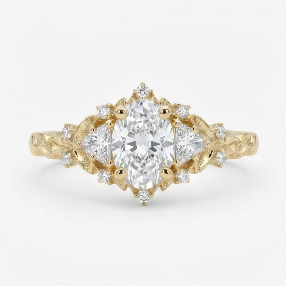 18K Yellow Gold Plated