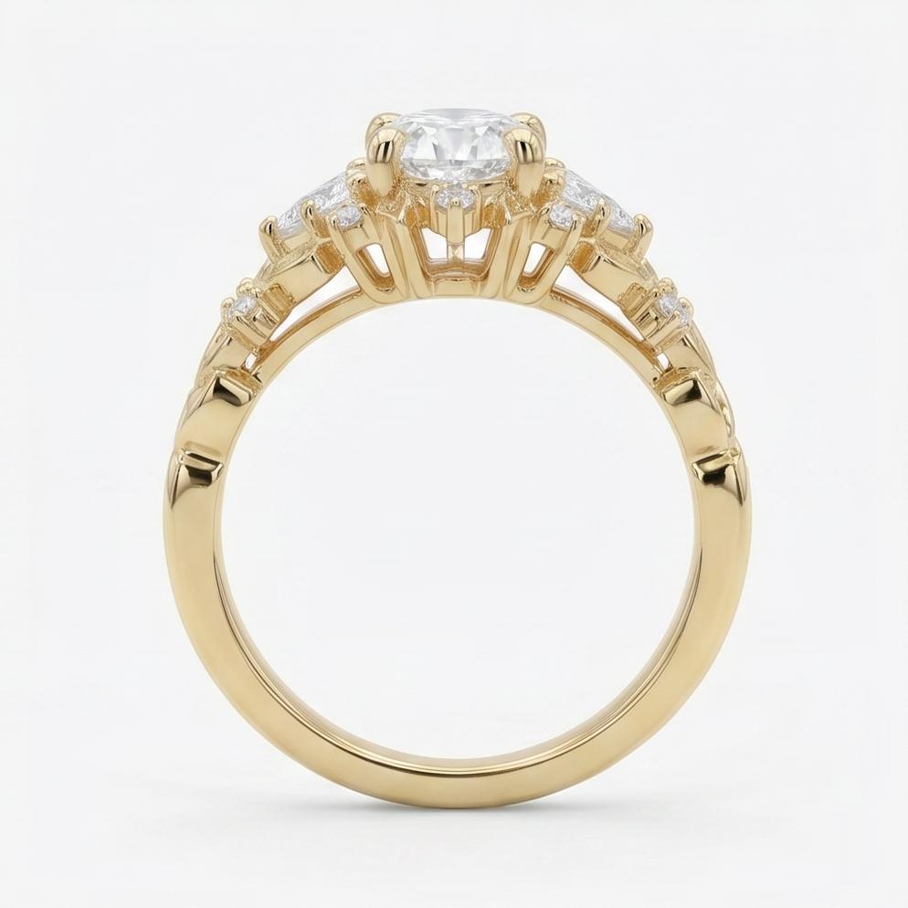 18K Yellow Gold Plated