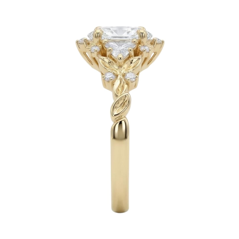 18K Yellow Gold Plated, 10K Solid Yellow Gold
