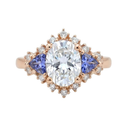 18K Rose Gold Plated, 10K Solid Rose Gold