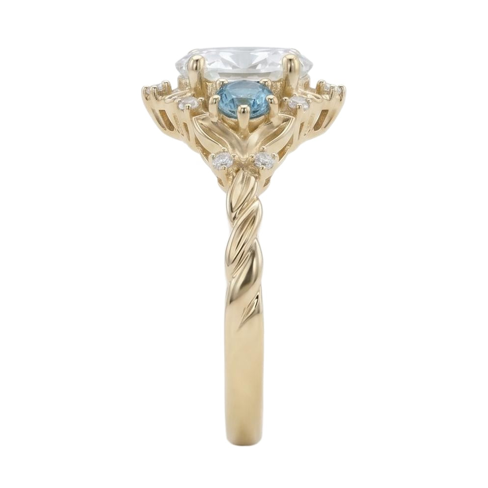 18K Yellow Gold Plated, 10K Solid Yellow Gold