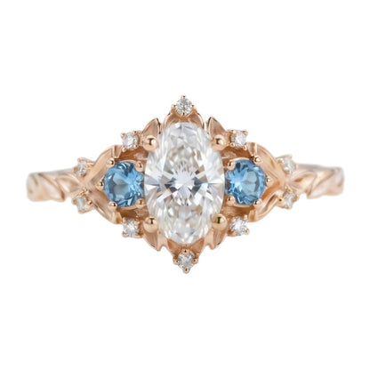 18K Rose Gold Plated, 10K Solid Rose Gold
