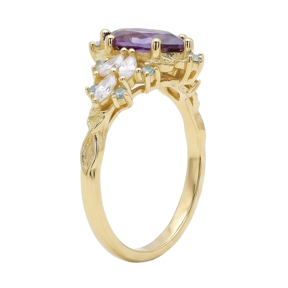 18K Yellow Gold Plated, 10K Solid Yellow Gold