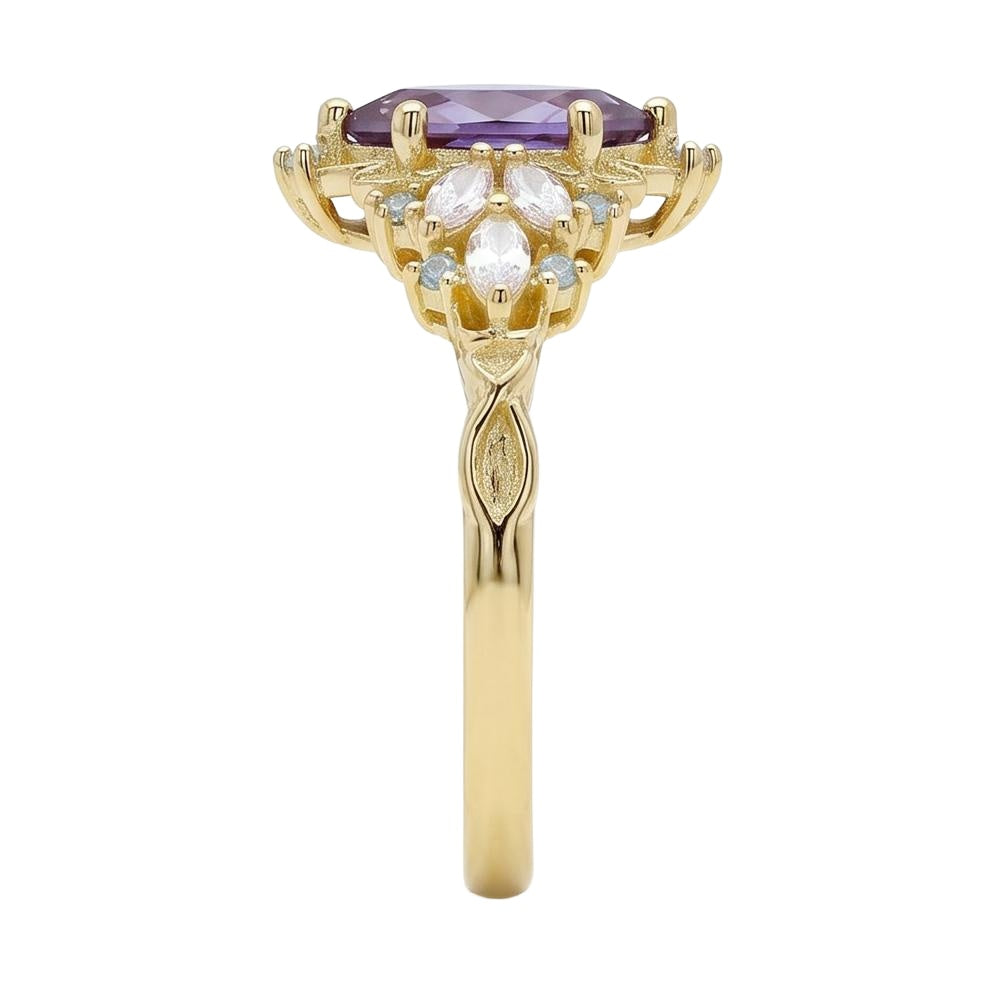 18K Yellow Gold Plated, 10K Solid Yellow Gold