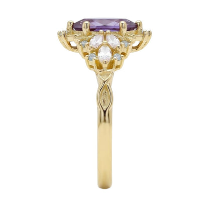 18K Yellow Gold Plated, 10K Solid Yellow Gold