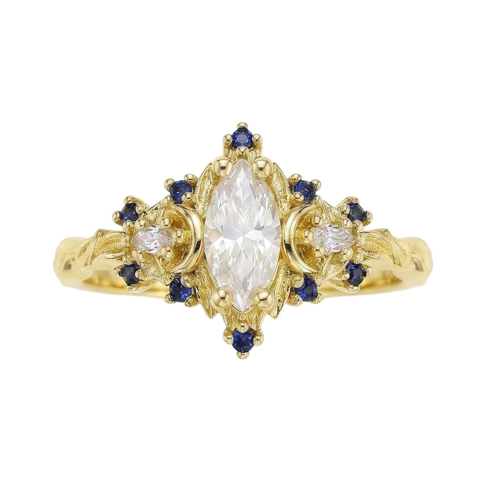 18K Yellow Gold Plated, 10K Solid Yellow Gold