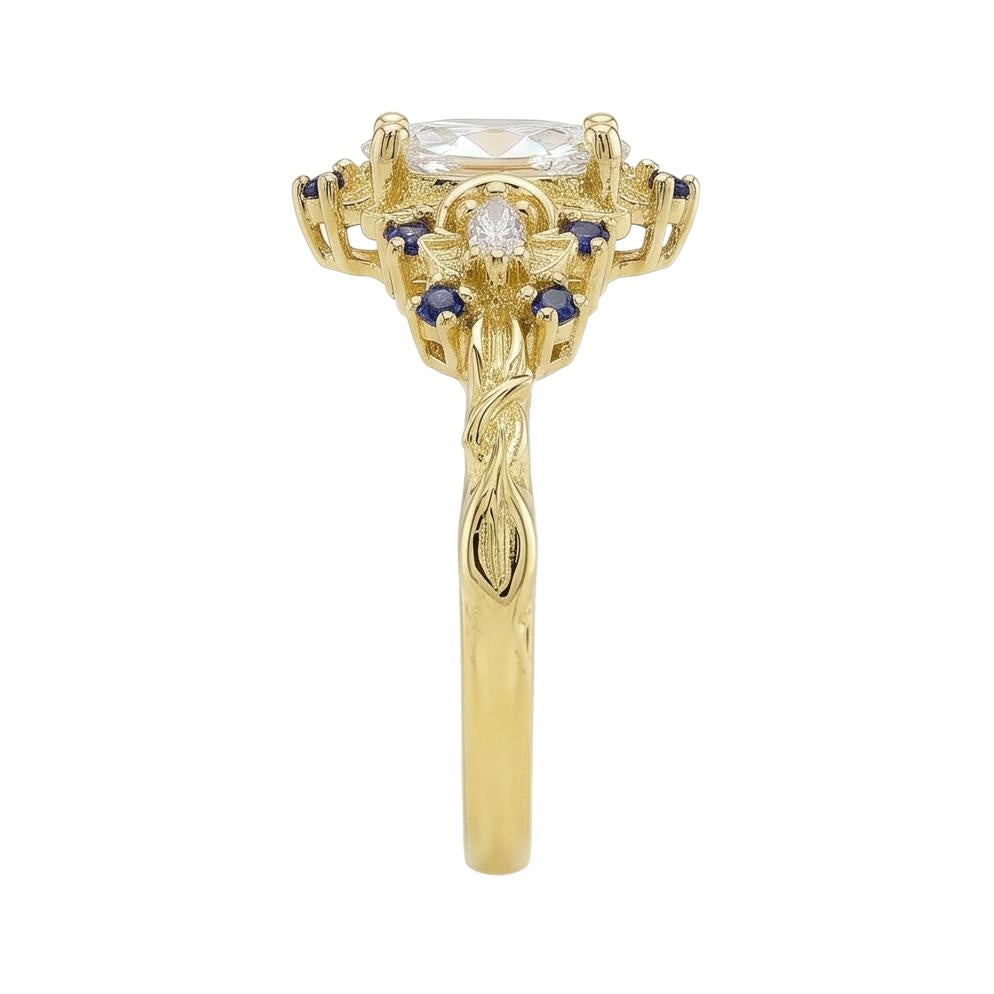 18K Yellow Gold Plated, 10K Solid Yellow Gold