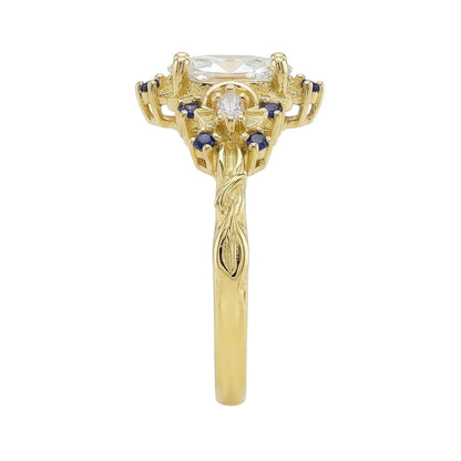 18K Yellow Gold Plated, 10K Solid Yellow Gold