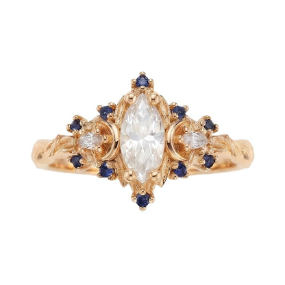 18K Rose Gold Plated, 10K Solid Rose Gold
