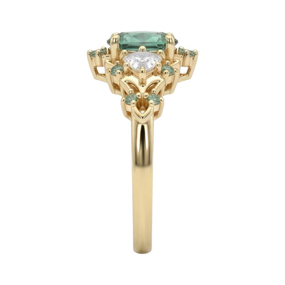 18K Yellow Gold Plated, 10K Solid Yellow Gold