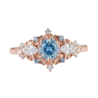 18K Rose Gold Plated, 10K Solid Rose Gold
