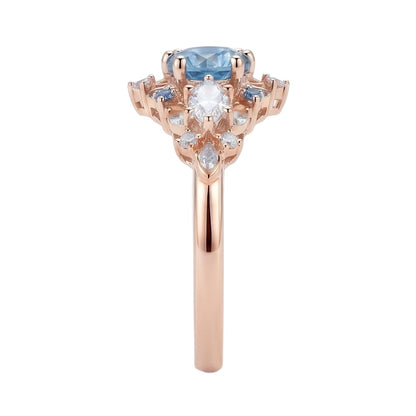 18K Rose Gold Plated, 10K Solid Rose Gold