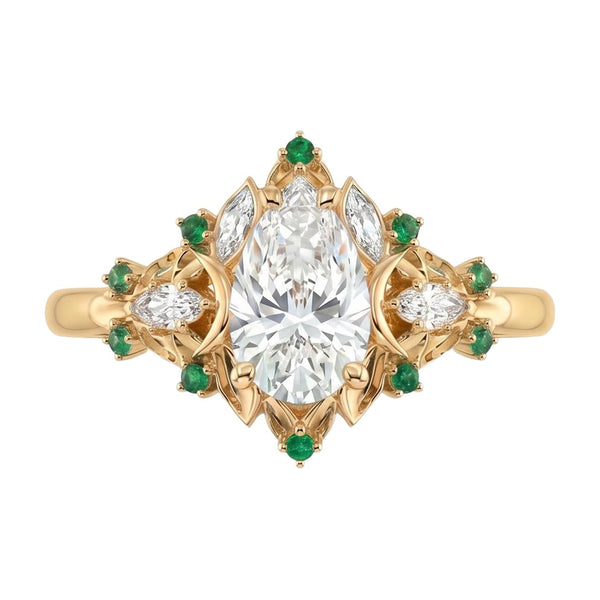 18K Yellow Gold Plated, 10K Solid Yellow Gold