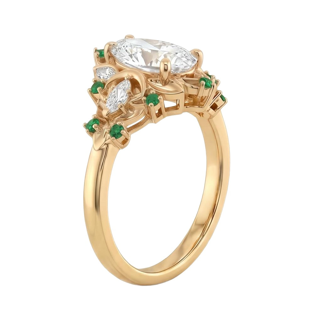 18K Yellow Gold Plated, 10K Solid Yellow Gold