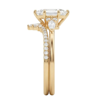 18K Yellow Gold Plated, 10K Solid Yellow Gold