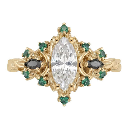 18K Yellow Gold Plated, 10K Solid Yellow Gold