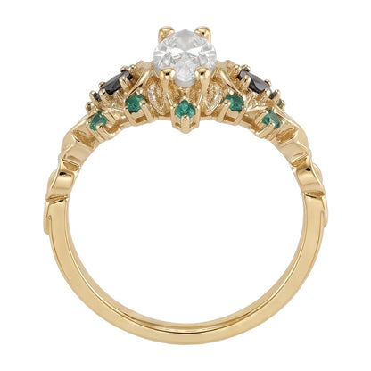 18K Yellow Gold Plated, 10K Solid Yellow Gold