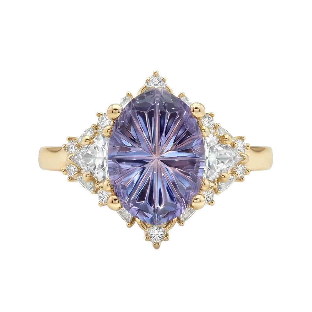 18K Yellow Gold Plated, 10K Solid Yellow Gold