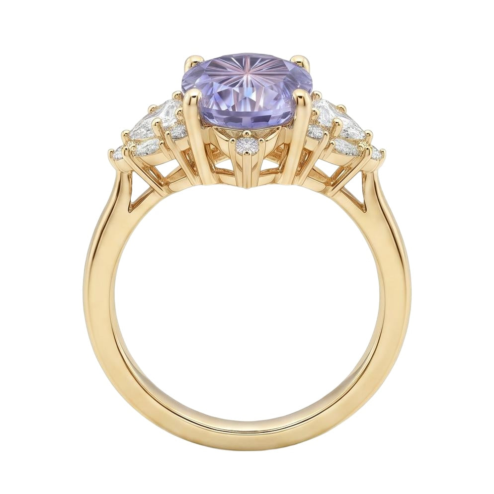 18K Yellow Gold Plated, 10K Solid Yellow Gold