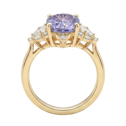 18K Yellow Gold Plated, 10K Solid Yellow Gold