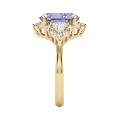 18K Yellow Gold Plated, 10K Solid Yellow Gold