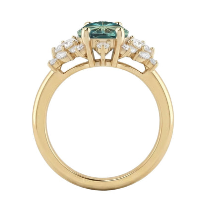 18K Yellow Gold Plated, 10K Solid Yellow Gold