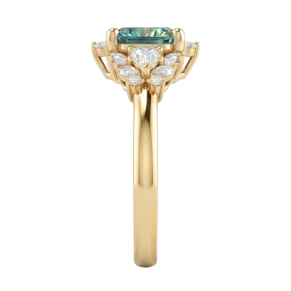 18K Yellow Gold Plated, 10K Solid Yellow Gold