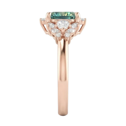 18K Rose Gold Plated, 10K Solid Rose Gold