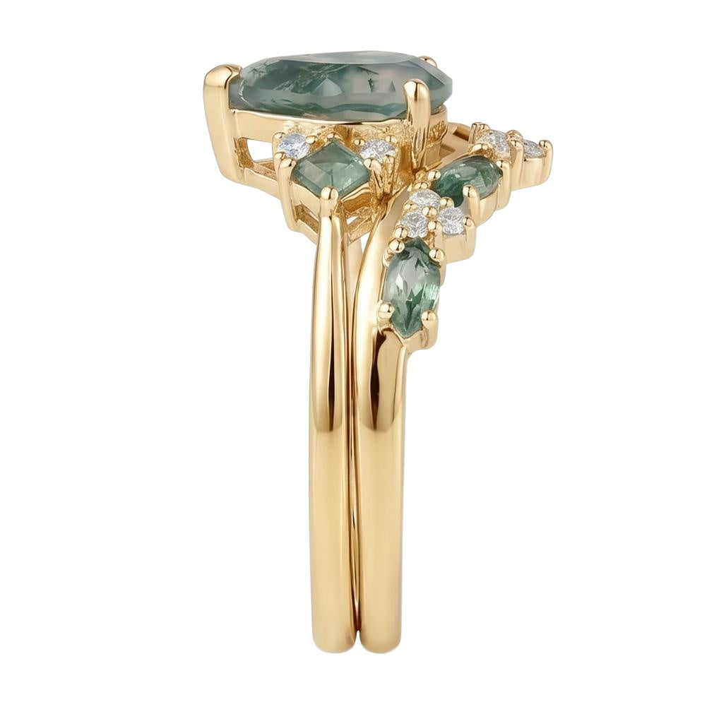 18K Yellow Gold Plated, 10K Solid Yellow Gold