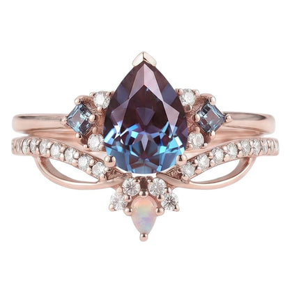 18K Rose Gold Plated, 10K Solid Rose Gold