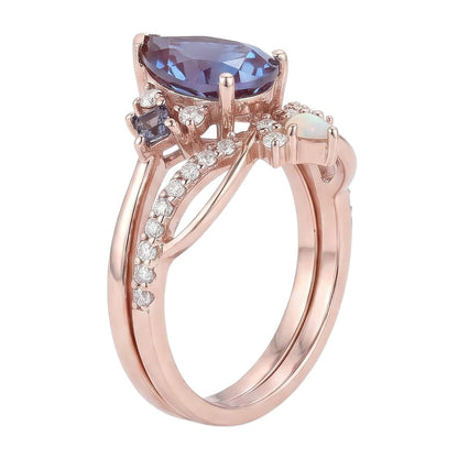 18K Rose Gold Plated, 10K Solid Rose Gold