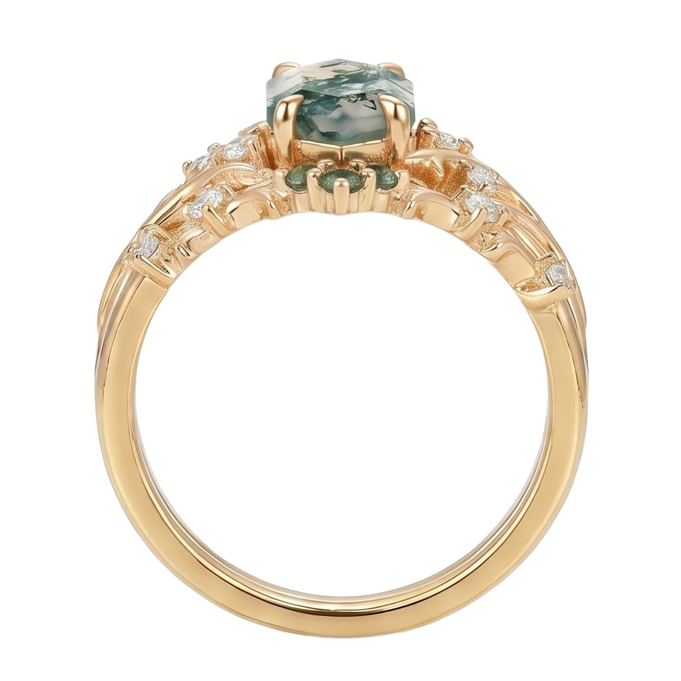 18K Yellow Gold Plated, 10K Solid Yellow Gold