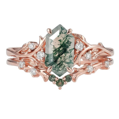 18K Rose Gold Plated, 10K Solid Rose Gold
