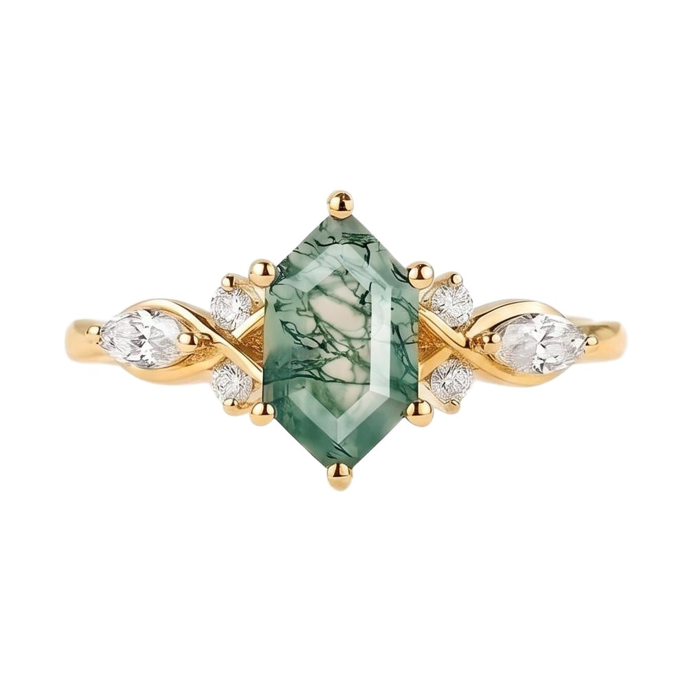 18K Yellow Gold Plated, 10K Solid Yellow Gold