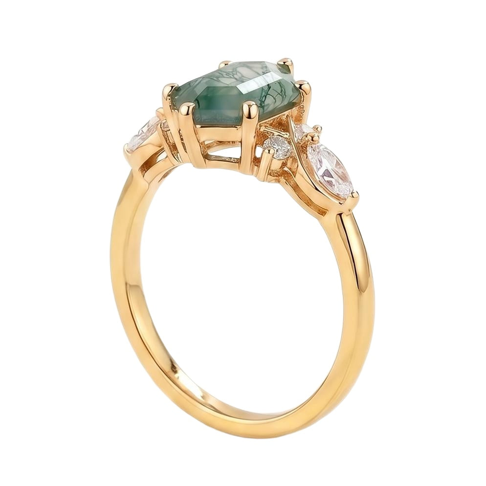 18K Yellow Gold Plated, 10K Solid Yellow Gold