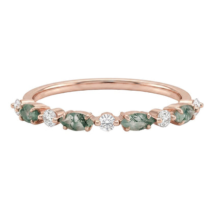 18K Rose Gold Plated, 10K Solid Rose Gold