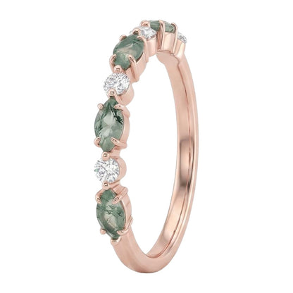 18K Rose Gold Plated, 10K Solid Rose Gold