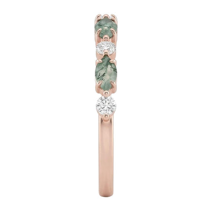 18K Rose Gold Plated, 10K Solid Rose Gold
