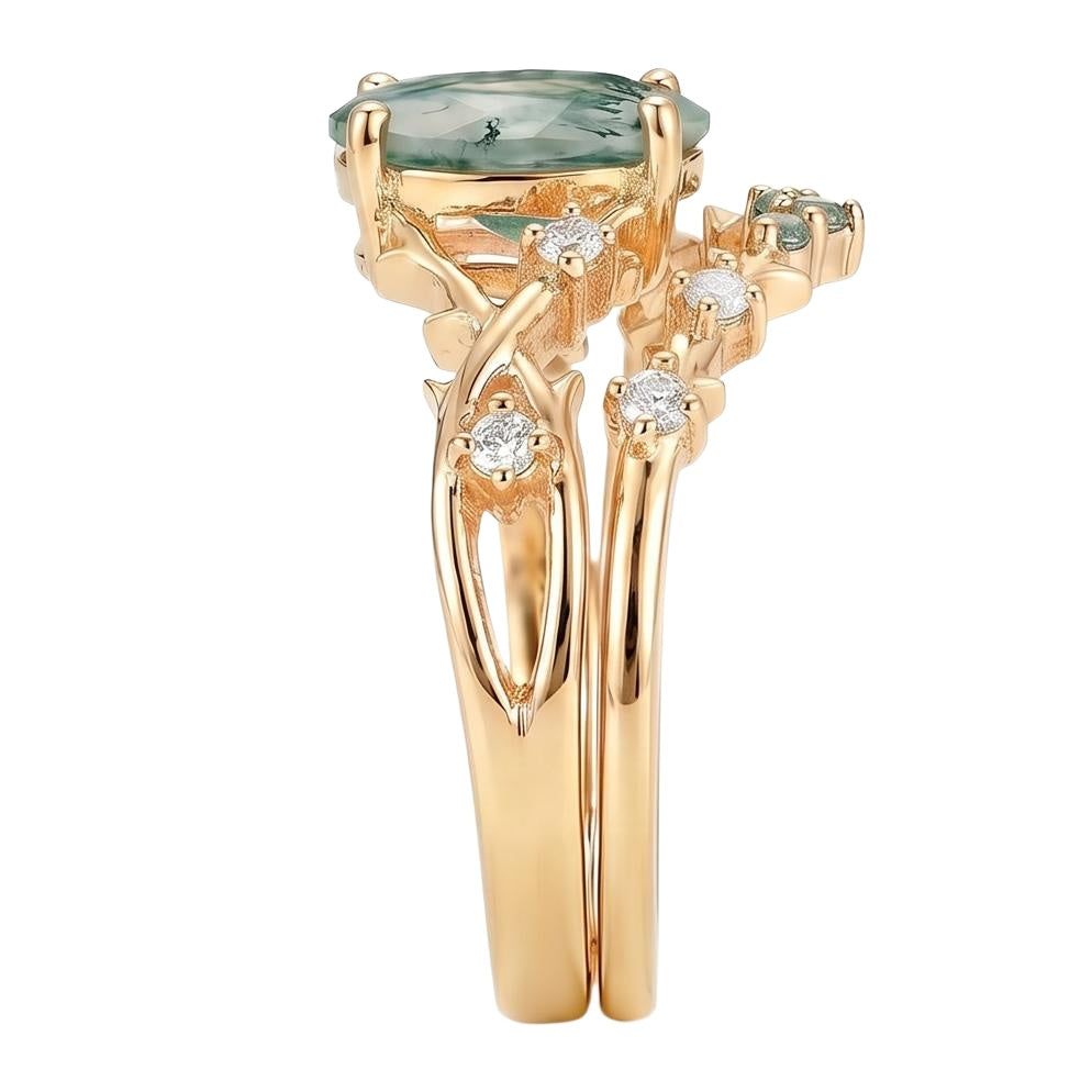18K Yellow Gold Plated, 10K Solid Yellow Gold