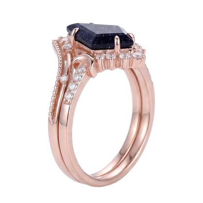 18K Rose Gold Plated, 10K Solid Rose Gold