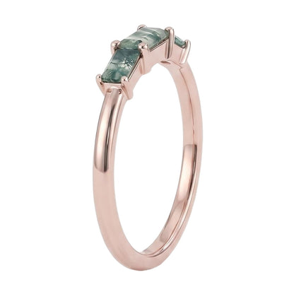 18K Rose Gold Plated, 10K Solid Rose Gold