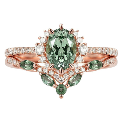 18K Rose Gold Plated, 10K Solid Rose Gold